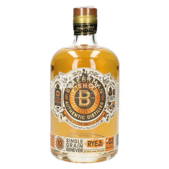 Braeckman Single Grain Genever 50 cl