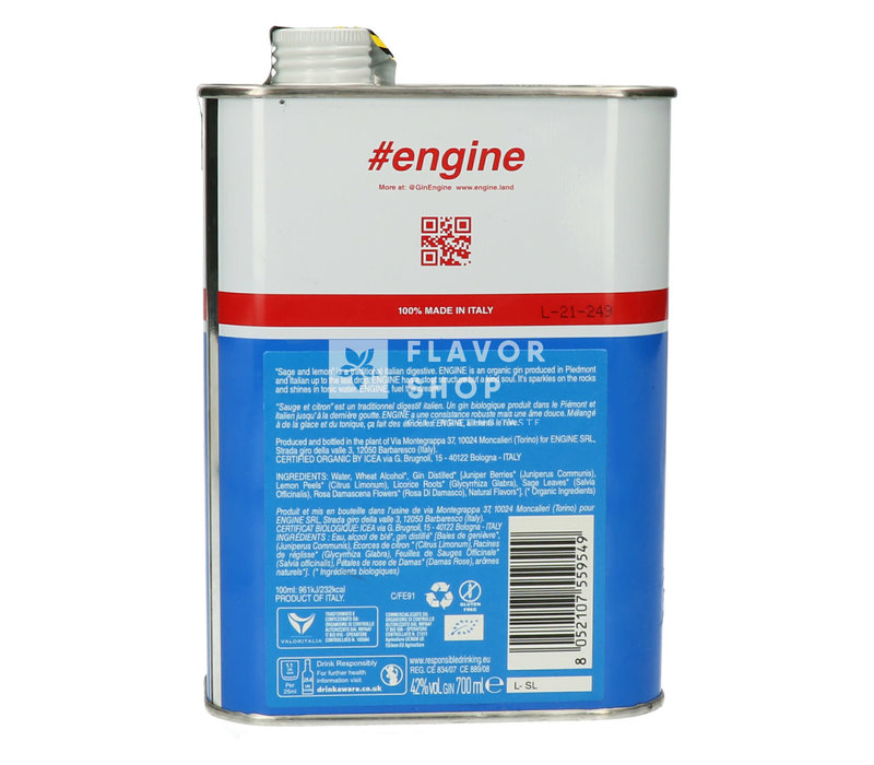 Engine Gin Bio 70 cl