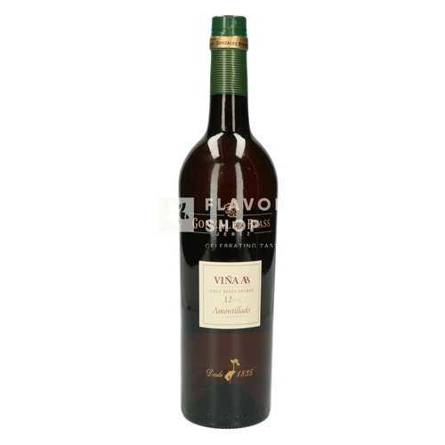 Viña AB Amontillado Seco Sherry 12 años - Gonzalez Byass 75 cl 