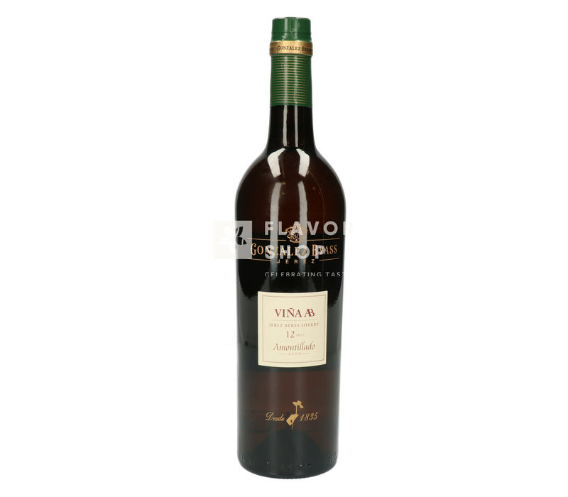 Viña AB Amontillado Seco Sherry 12 Jahre - Gonzalez Byass 75 cl