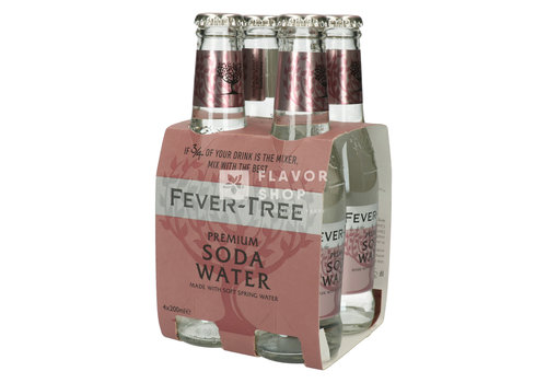 Fever Tree Fever Tree Soda Water Clip 4 flesjes