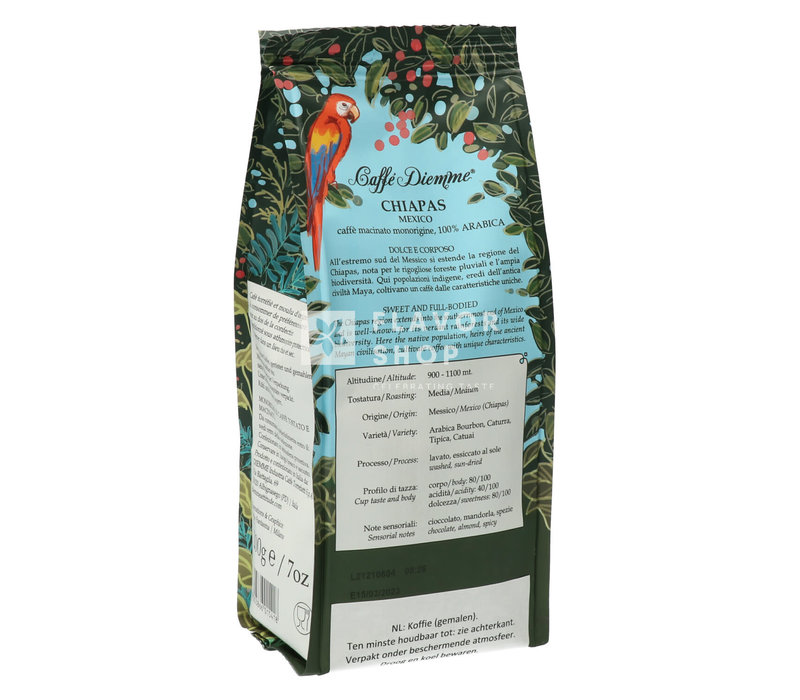 Kaffee Chiapas 200 g gemahlen