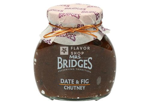 Mrs Bridges Chutney with dates and figs 295 g