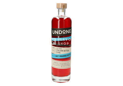 Undone – Italienischer Bittertyp – Dies ist kein Orangenbitter Nr. 7 – 70 cl