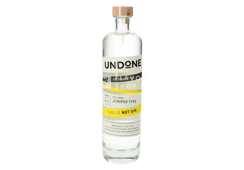 Undone - Juniper Type - This is not gin N °2 - 70 cl