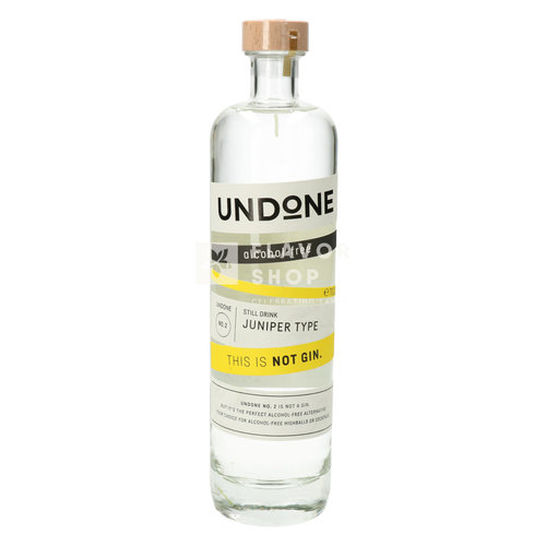 Undone - Juniper Type - This is not gin N °2 - 70 cl 