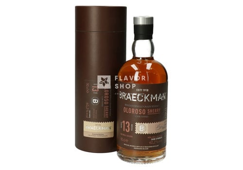 Braeckman Braeckman Single Grain Oloroso 13Y Whisky 50 cl