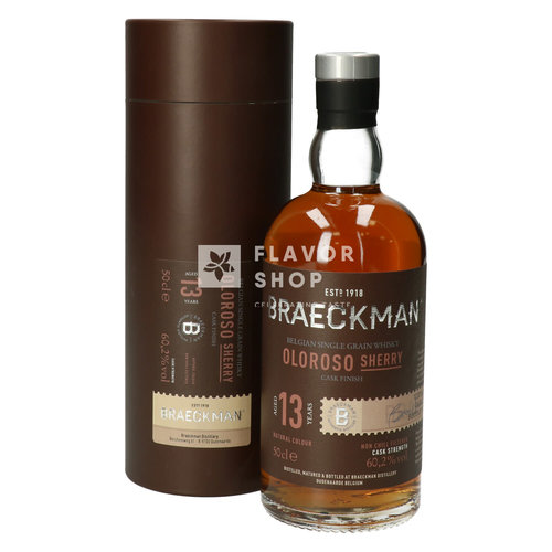 Braeckman Single Grain Oloroso 13Y Whisky 50 cl 