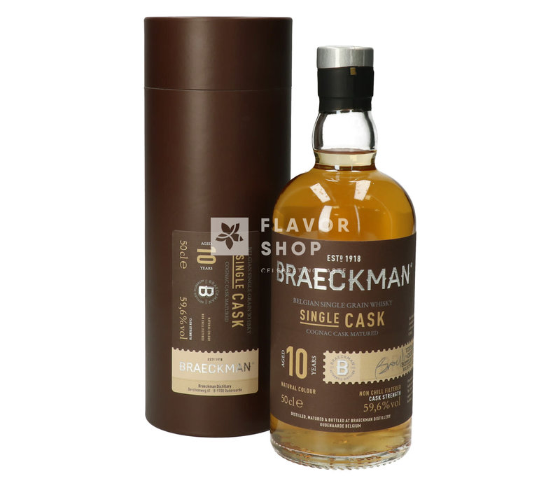 Braeckman Single Cask 10Y Whiskey 50 cl