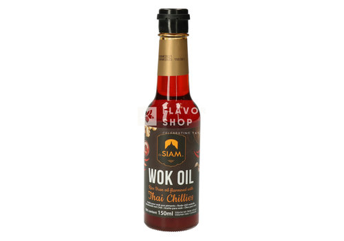 deSIAM Huile pour wok aux piments 150 ml