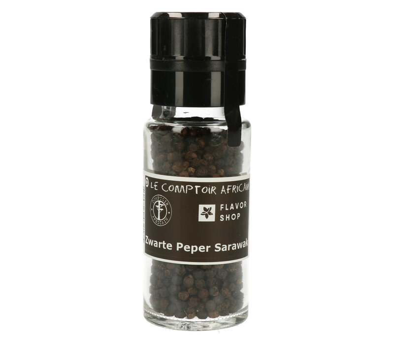 Black Pepper Sarawak in black mill 45 g