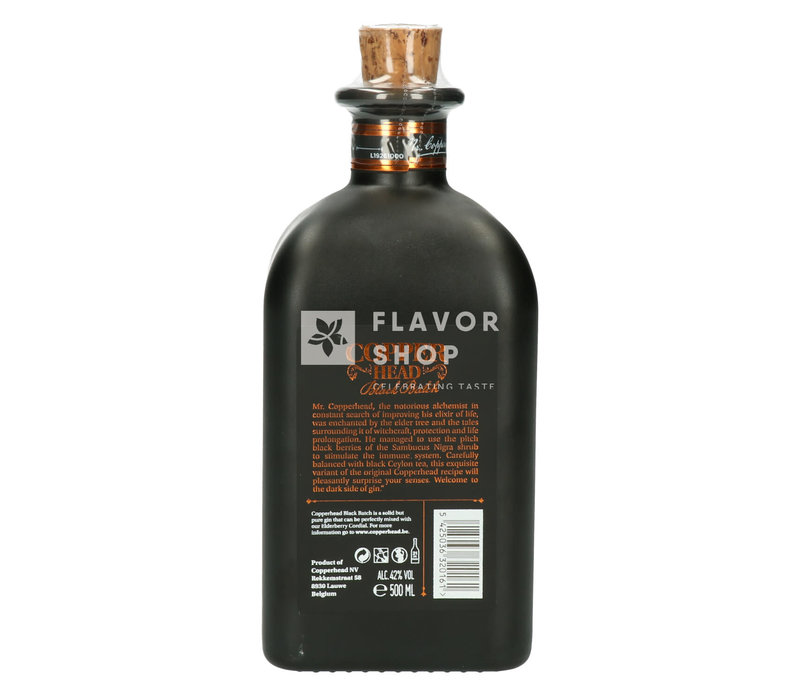 Copperhead Black Batch Gin 50 cl