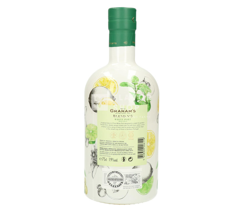 Graham's Porto Blanc -  Blend  Nr5  -  75  cl