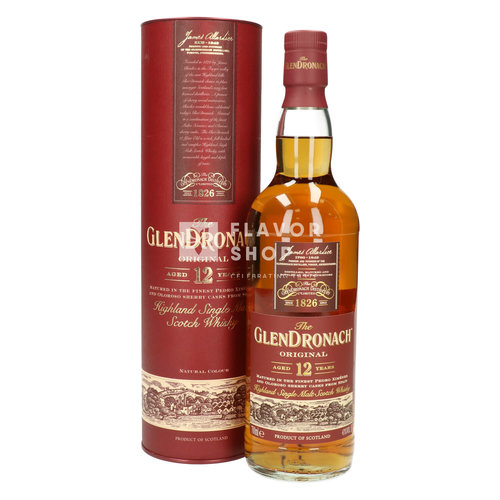 Glendronach Original 12 Years Whiskey 70 cl 