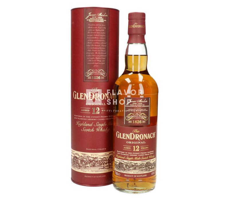 Glendronach Original 12 Years Whiskey 70 cl