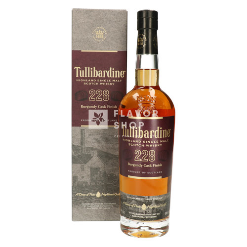 Whisky Tullibardine 228 Finition Bourgogne 70 cl 