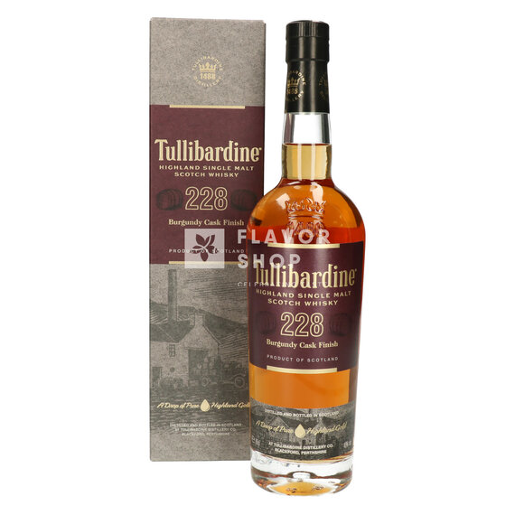 Tullibardine 228 Burgundy Finish Whiskey 70 cl