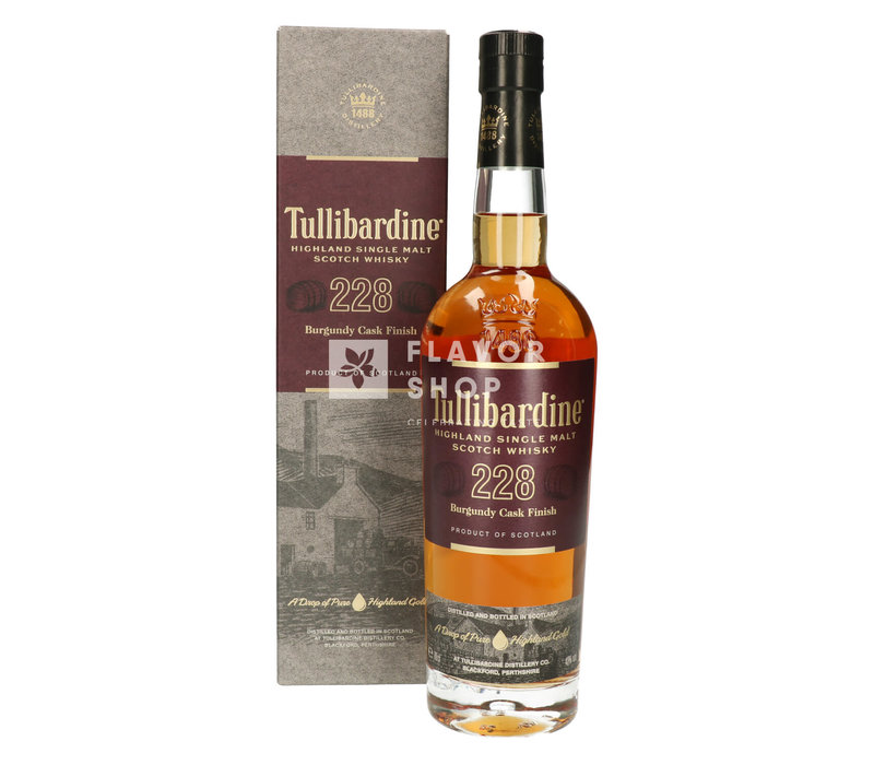 Tullibardine 228 Burgundy Finish Whiskey 70 cl