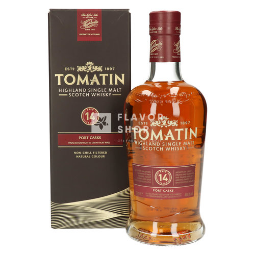 Tomatin Whiskey 14y Port Cask 70 cl 