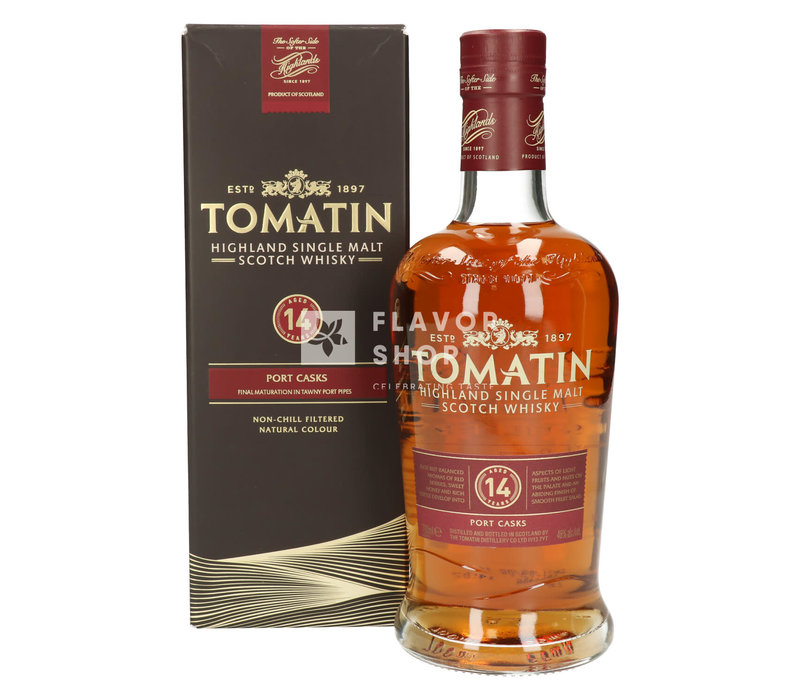 Tomatin Whisky 14y Port Cask 70 cl