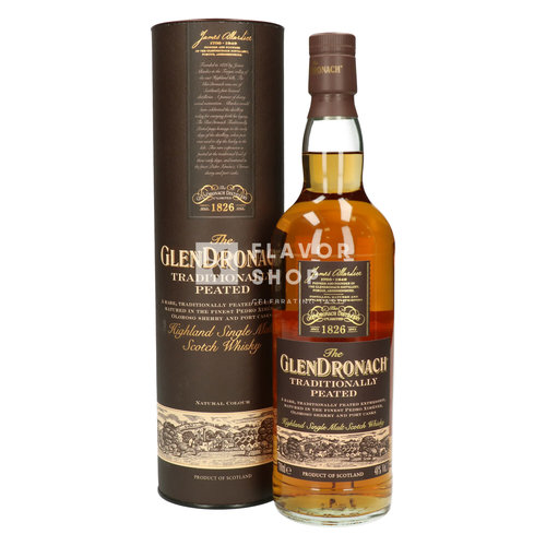 Whisky tourbé Glendronach 70 cl 