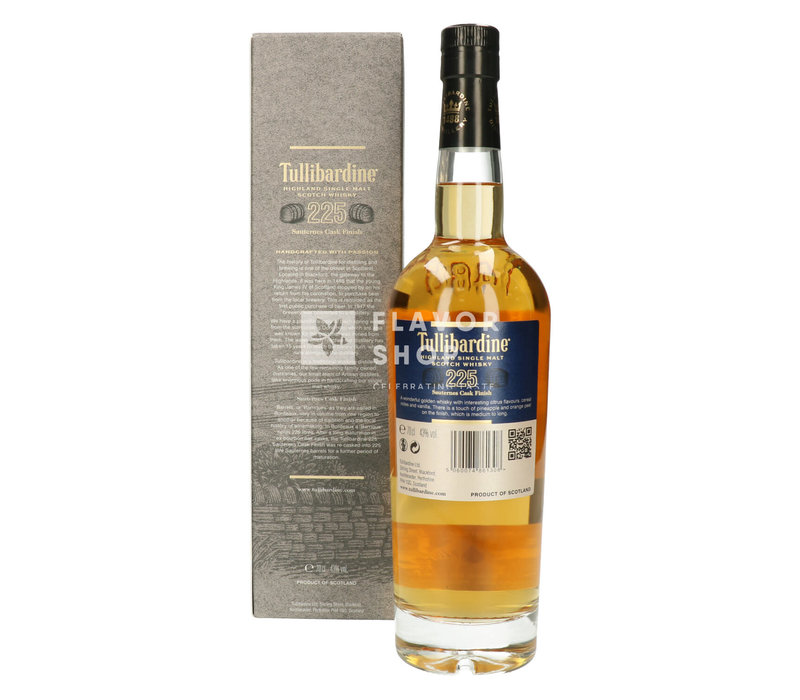 Whisky Finition Tullibardine 225 Sauternes 70 cl