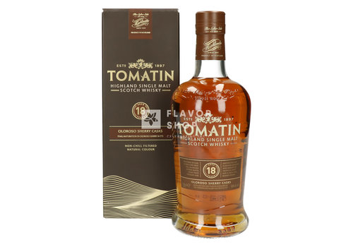 Tomatin Whisky Tomatin 18 ans 70 cl
