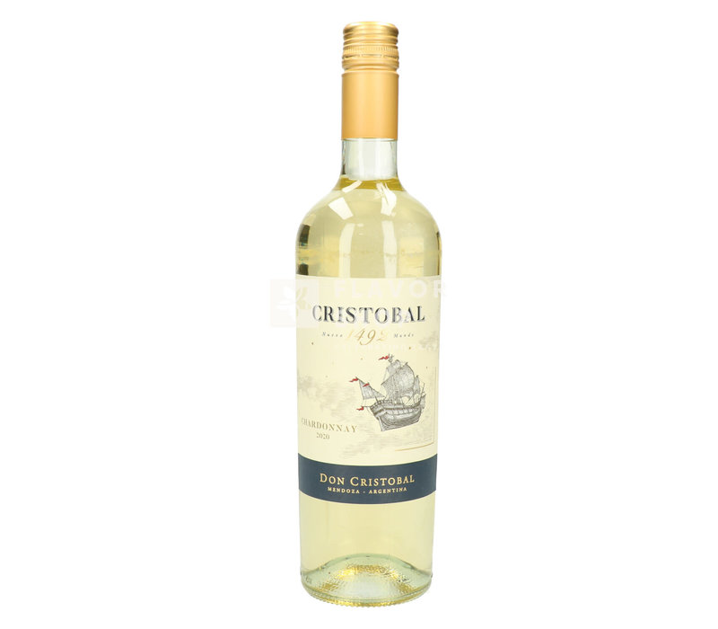 Cristobal 1492 - blanc -  Chardonnay  -  75  cl