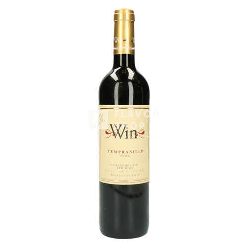 Win Tempranillo Rood - Alcoholvrije Wijn 75 cl 