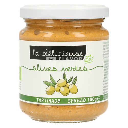 Sauce végétarienne aux olives vertes 180 g 