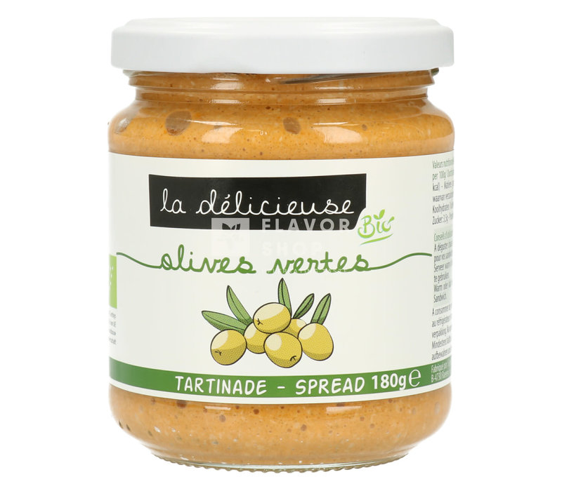 Sauce végétarienne aux olives vertes 180 g