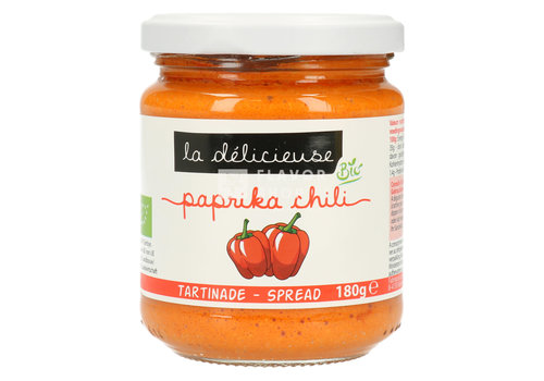 La Délicieuse Sauce végétarienne au chili et au paprika 190 g