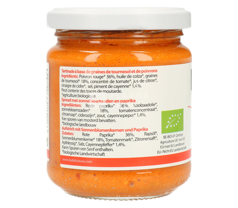 Sauce végétarienne au chili et au paprika 190 g