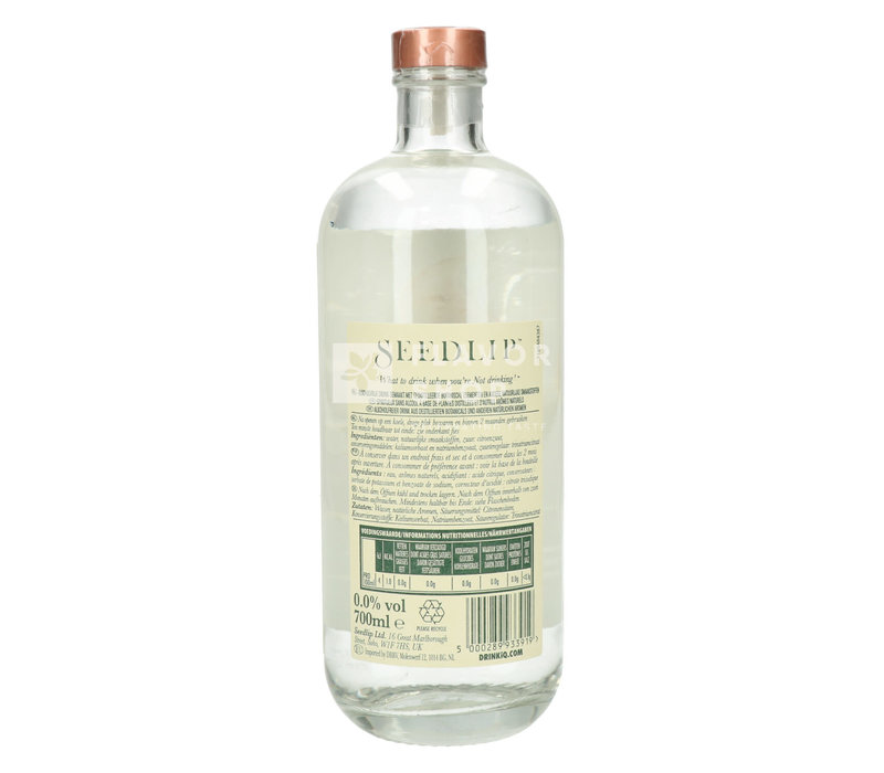 Seedlip Grove - Gin sans alcool 70 cl