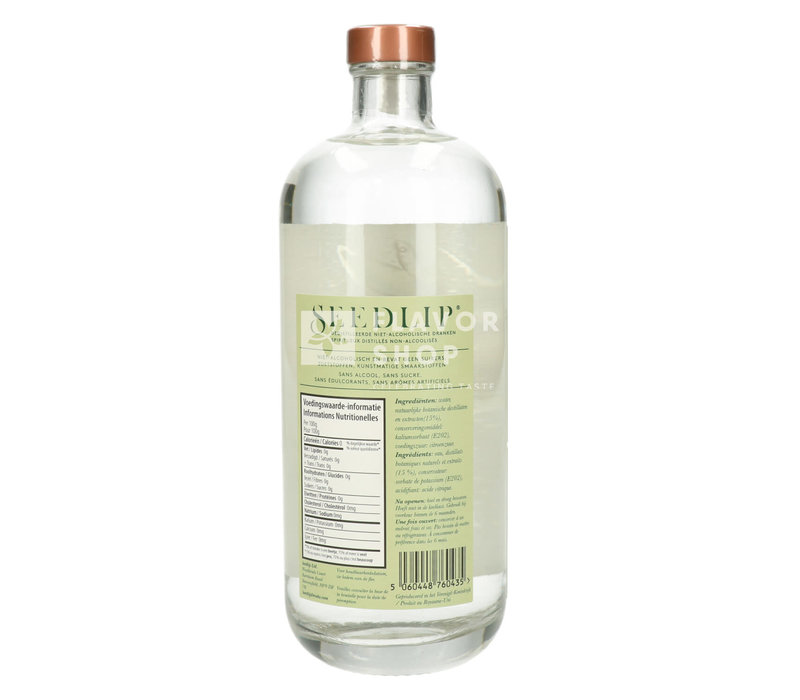 Gin sans alcool Seedlip Garden 70 cl