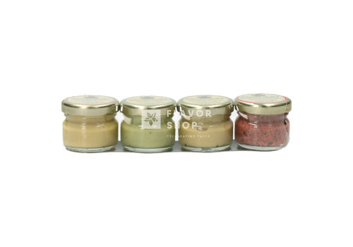 Edmond Fallot Mini Mosterd geschenkverpakking 4 x 25 g
