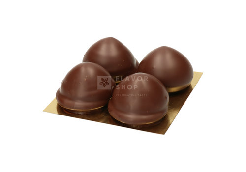 Pure Flavor Ambachtelijke chocoladezoenen fondant  4 stuks - 150 g