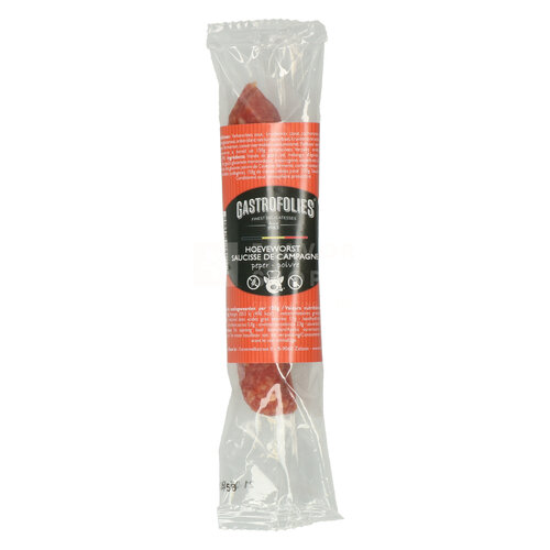 Farmhouse sausage with pepper 50 g 
