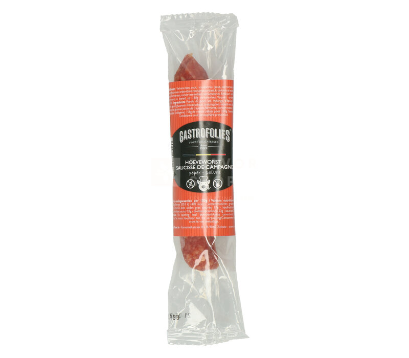 Farmhouse sausage with pepper 50 g