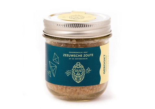 Zeeuwsche Zoute Smoked salt 100 g - in glass jar