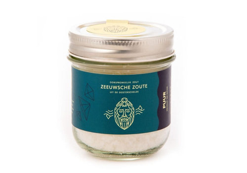 Zeeuwsche Zoute Sel pur 100 g - en pot de verre