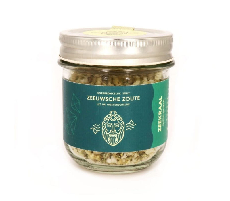 Salt with samphire 100 g - in glass jar