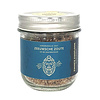 Zeeuwsche Zoute Salt with black garlic 100 g - in glass jar