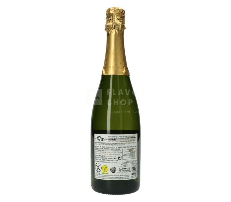 Win Verdejo Sparkling White - Alcohol-free sparkling wine 75 cl