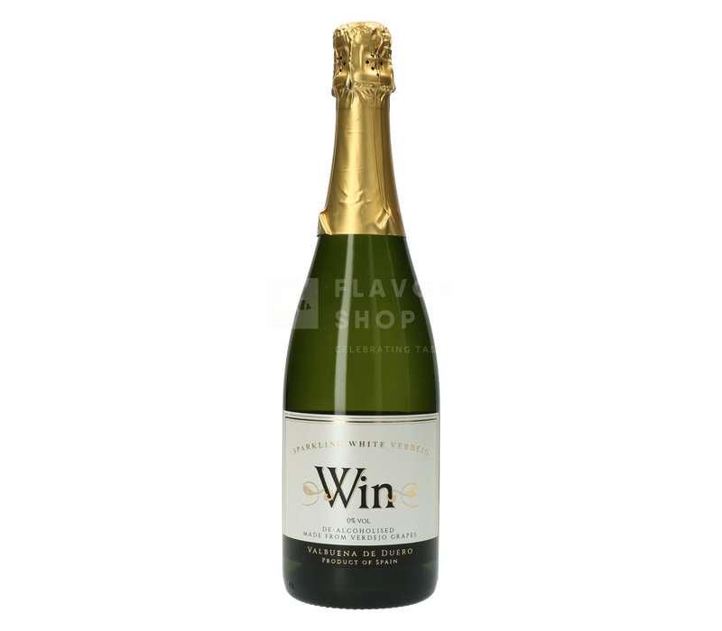 Win Verdejo Sparkling White - Alcohol-free sparkling wine 75 cl