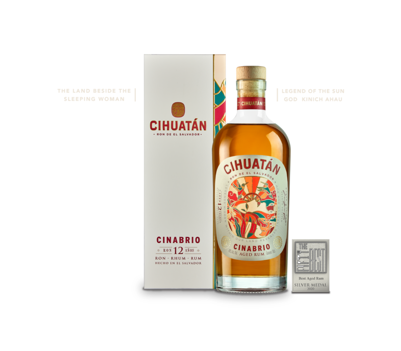 Rhum Cihuatàn 12 ans Cinabrio 70 cl