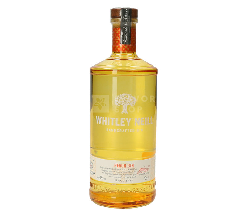 Whitley Neill Peach Gin 70cl