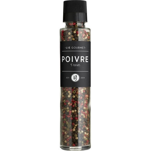 Spice mill with 5 berries pepper 120 g 