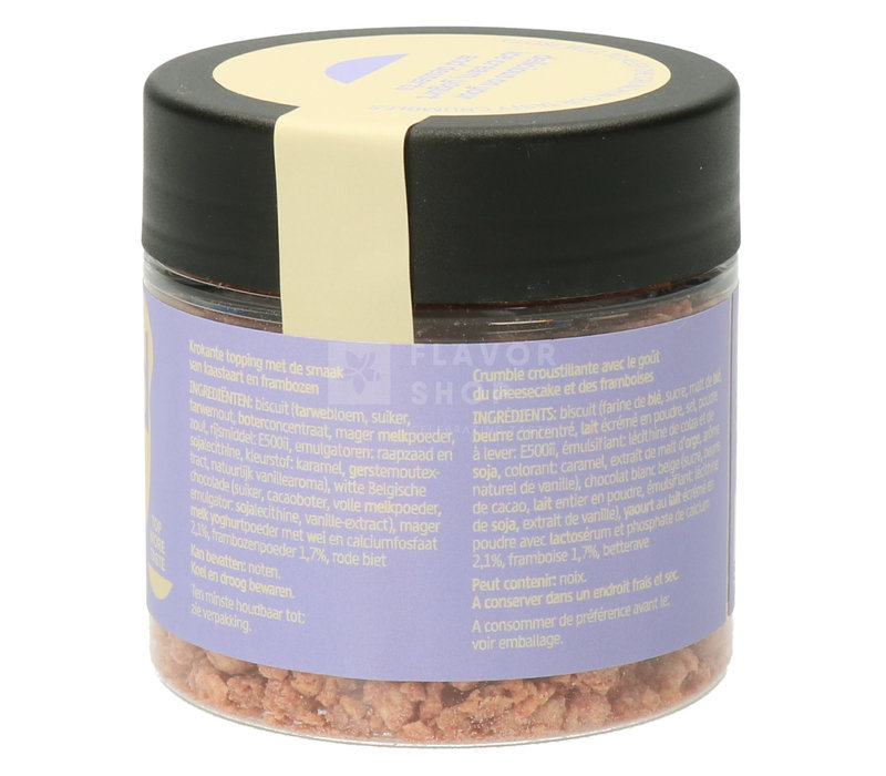 Käsekuchen-Himbeer-Crumble 80 g