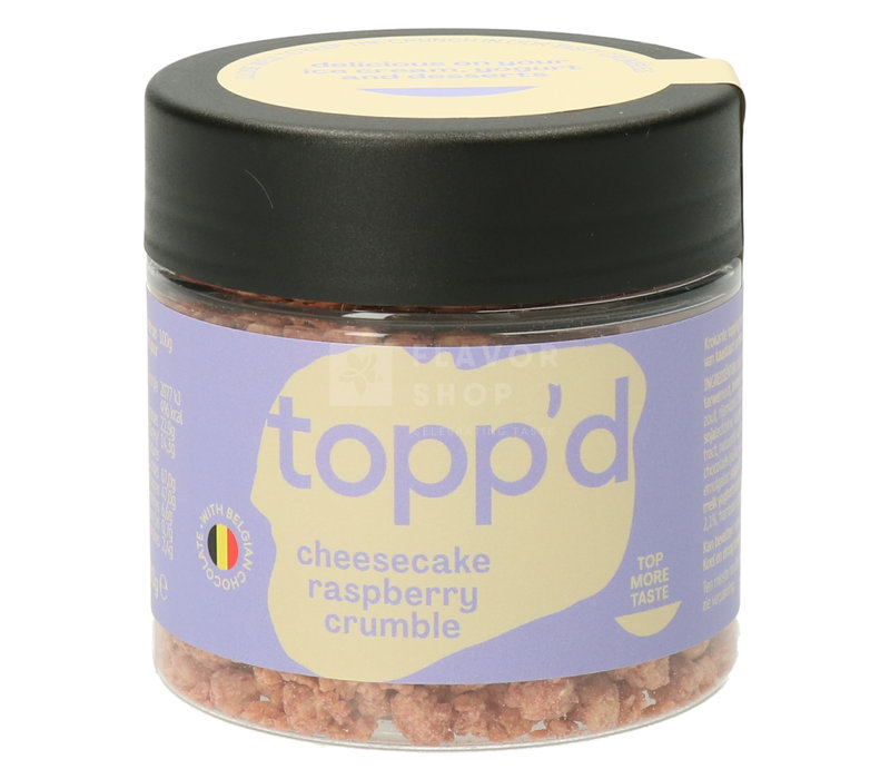 Käsekuchen-Himbeer-Crumble 80 g